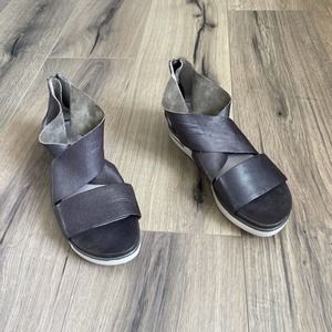 Eileen Fisher Dark Brown Sandals